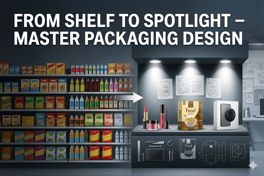 From Shelf to Spotlight – Master Packaging Design